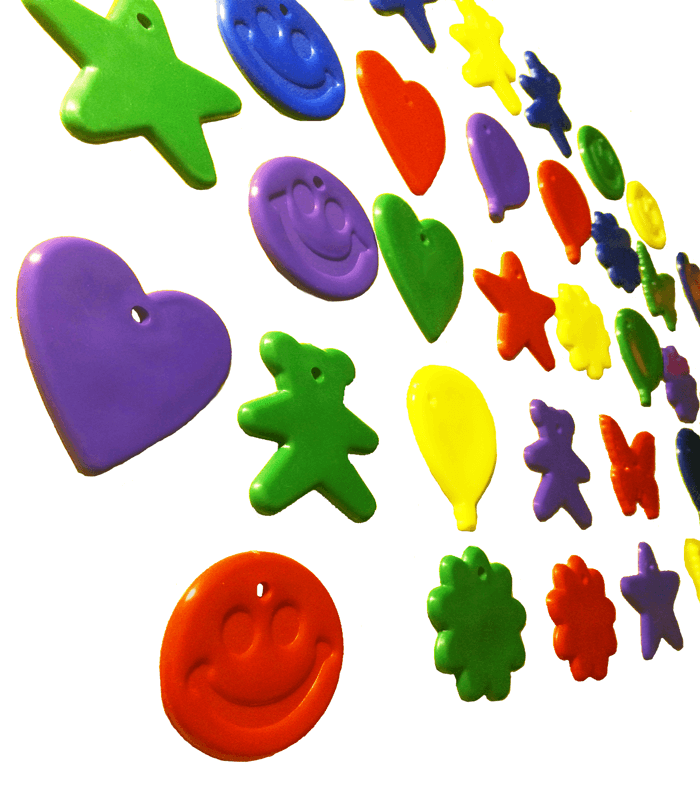 8-Gram Anniversary Assorted Shape Balloon Weights