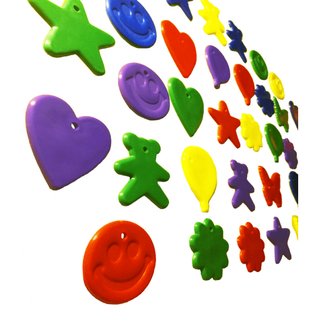 Control Balloon Products ® Assorted Shape Primary Mix [ 8-Gram Weights ]